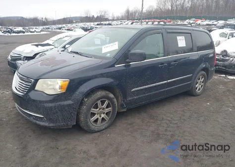 2012 Chrysler Town & Country Touring из США, поврежденный, VIN 2C4RC1BG1CR303667